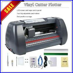 14 Vinyl Cutter/Plotter Cutting Machine with Software, LCD Screen & Accessories