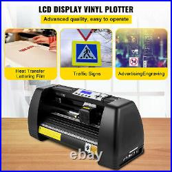 14 Vinyl Cutter Plotter Machine Signcut Software for Mac Windows LCD Display