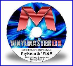 2015 Craft/Hobby/Sign Software VinylMaster Ltr V4.0 for Vinyl Sign Cutters