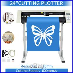 24 Cutter Vinyl Cutter / Plotter, Sign Cutting Machine withSoftware + Supplies