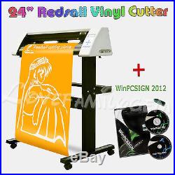 24 REDSAIL Cutting Plotter Vinyl Cutter RS720C+ WinPCSIGN 2012 Software