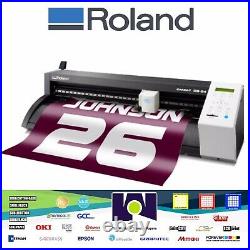 24 Roland GS-24 Vinyl Cutter / Cutting Plotter CAMM-1 Professional / Software