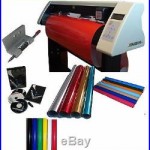 24 VINYL CUTTER CONTOUR CUT for sign making business PRO 2014 complete software