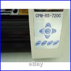 24 Vinyl Cutter Redsail 720C Sign Plotter Sticker with Contour Cut + Software