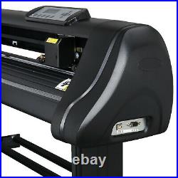 28 Backlight LCD Vinyl Cutter Plotter with Stand Cut Software Adjustable Speed