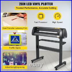 28 Inch Vinyl Cutter, LCD Display, 720 Mm, Signmaster Software