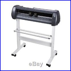 28 Plotter Machine Paper Feed Vinyl Cutter Sign Cutting Stand with Software NEW