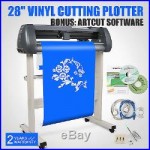 28 Sign Sticker Vinyl Cutter Cutting Plotter+Artcut Software With Stand Cutter