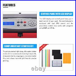 28 Viny lCutter Plotter Sign Cutting Machine with Software+2 Blades LCD screen US
