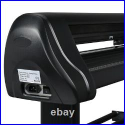 28 Vinyl Cutter 870mm Plotter Machine Signmaster Software Sign Making LCD&Stand