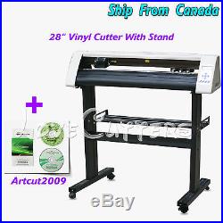 28'' Vinyl Cutter Cutting Plotter Sign Cutting Machine With Artcut2009 Software