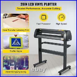 28 Vinyl Cutter Machine Vinyl Plotter LCD Display with Signmaster Software US