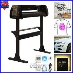 28 Vinyl Cutter Plotter Kit Sign Cutting Machine with Software Make Decals Signs