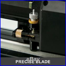 28 Vinyl Cutter Plotter Sign Cutting Machine 3 Blades Software + Supplies