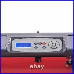 28 Vinyl Cutter /Plotter Sign Cutting Machine with Software 2 Blades LCD Supplies