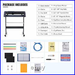 28 Vinyl Cutter / Plotter Sign Cutting Machine with Software +2 Blades LCD screen