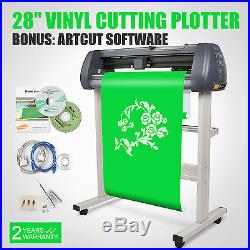 28 Vinyl Cutter / Sign Cutting Plotter with ArtCut (Design + Cut) Software