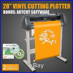 28 Vinyl Cutter Sign Cutting Plotter withVinylMaster Design Cut Software 3 Blade