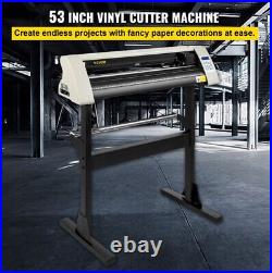 28 Vinyl CutterPlotter Sign Cutting Machine Software 3 Blades LCD White