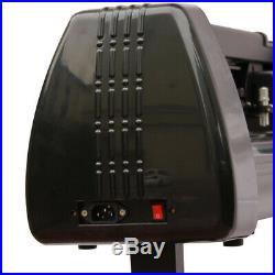 28inch Vinyl Cutter Plotter Sign Cutting Machine Software Supplies 72cm Black US