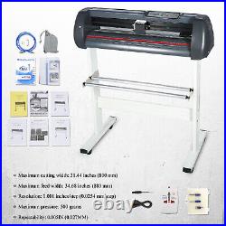 34 Inch Pattern Graphic Letter Cutting Sticker Printer Vinyl Cutter Software