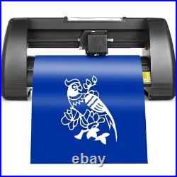 34 Inch Vinyl Cutter Plotter Machine with Signmaster Software 350mm Paper Feed
