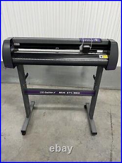 34 USCutter MH 871 Vinyl Cutter UNTESTED WithSTAND NO SOFTWARE NO BLADE READ 1st
