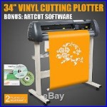 34 Vinyl Cutter Sign Cutting Plotter Usb Port Artcut Software Maker Popular