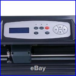 34'' Vinyl Cutter Cutting Plotter Machine LCD Display Signmaster Cut Software