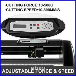 34 Vinyl Cutter Plotter Cutting Machine withSoftware + Supplies USB Port Craft