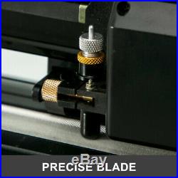 34 Vinyl Cutter Plotter Kit Decals Sign Cutting Machine + Design/Cut Software L