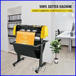 34 Vinyl Cutter/Plotter Sign Cutting Machine withSoftware 3 Blades LCD Screen