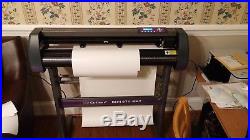 34 Vinyl Cutter Sign Cutting Plotter Machine Cut Software Printing Bundle Kit