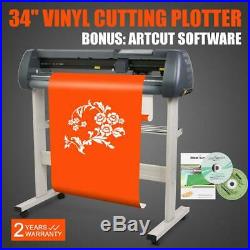 34 Vinyl Cutter Sign Cutting Plotter WithArtcut Software Design/Cut