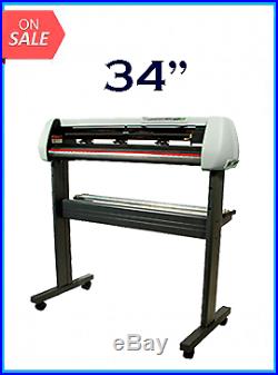 34 Vinyl Cutter With Stand With Cutter Software New Wideimagesolutions