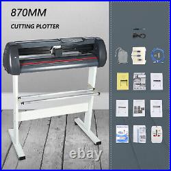 34in Software Pattern Graphics Letters Cut Sticker Printer Vinyl Cutter Machine