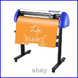 34inch/870mm Vinyl Cutter Sign Cutting Machine with Software+2 Blades LCD screen