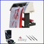48 Sign Sticker Vinyl Cutter Plotter With Contour Cut Function+Stand +Software