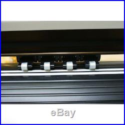 48Sign Sticker Vinyl Cutter Plotter Cutting Machine RS-1360C+Stand +Software Y