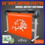 53 1350MM Vinyl Cutting PLotter Software Artcut Sigh Maker Cut Function Cutter