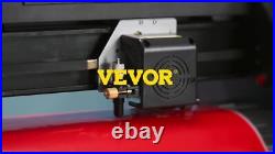53 Inch Vinyl Cutter Plotter Sign Cutting Machine Software 3 Blades LCD Screen