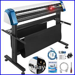 53 Inch Vinyl Cutter Sign Maker + Free Design/Cut Software Automatic positioning