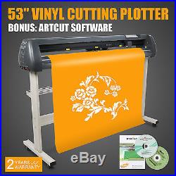 53 Vinyl Cutting Plotter Artcut Software Cutter 3 Blades Reliable Seller