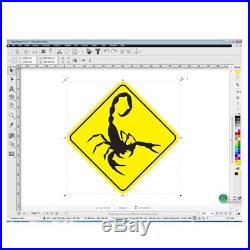 53 Vinyl Cutter Machine withSoftware Vinly Sign Plotter With Design + Cut
