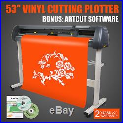 53 Vinyl Sign Sticker Cutter Plotter Contour Cut Function With Stand Software