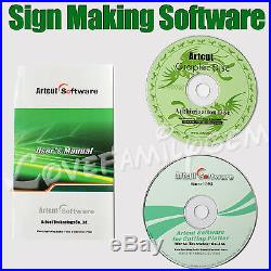Artcut2009 Sign Making Software For Vinyl Sticker Cutter Cutting Plotter Printer