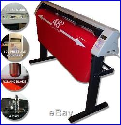 BRAND NEW SM 48 vinyl cutter / Cutting software PRO 2014 Unlimited Powerful