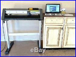 Bundle Graphtec CE6000-60 24 Vinyl Cutter Plotter Including Stand and Software