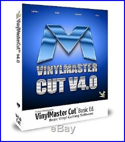 Dedicated Vinyl Software Vinyl Sign Cutter (Basic) VinylMaster Cut V4 +Disc 2015