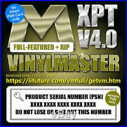 Expert Graphic Design RIP Print & Cut & Vinyl Cutter Software VinylMaster XPT V4